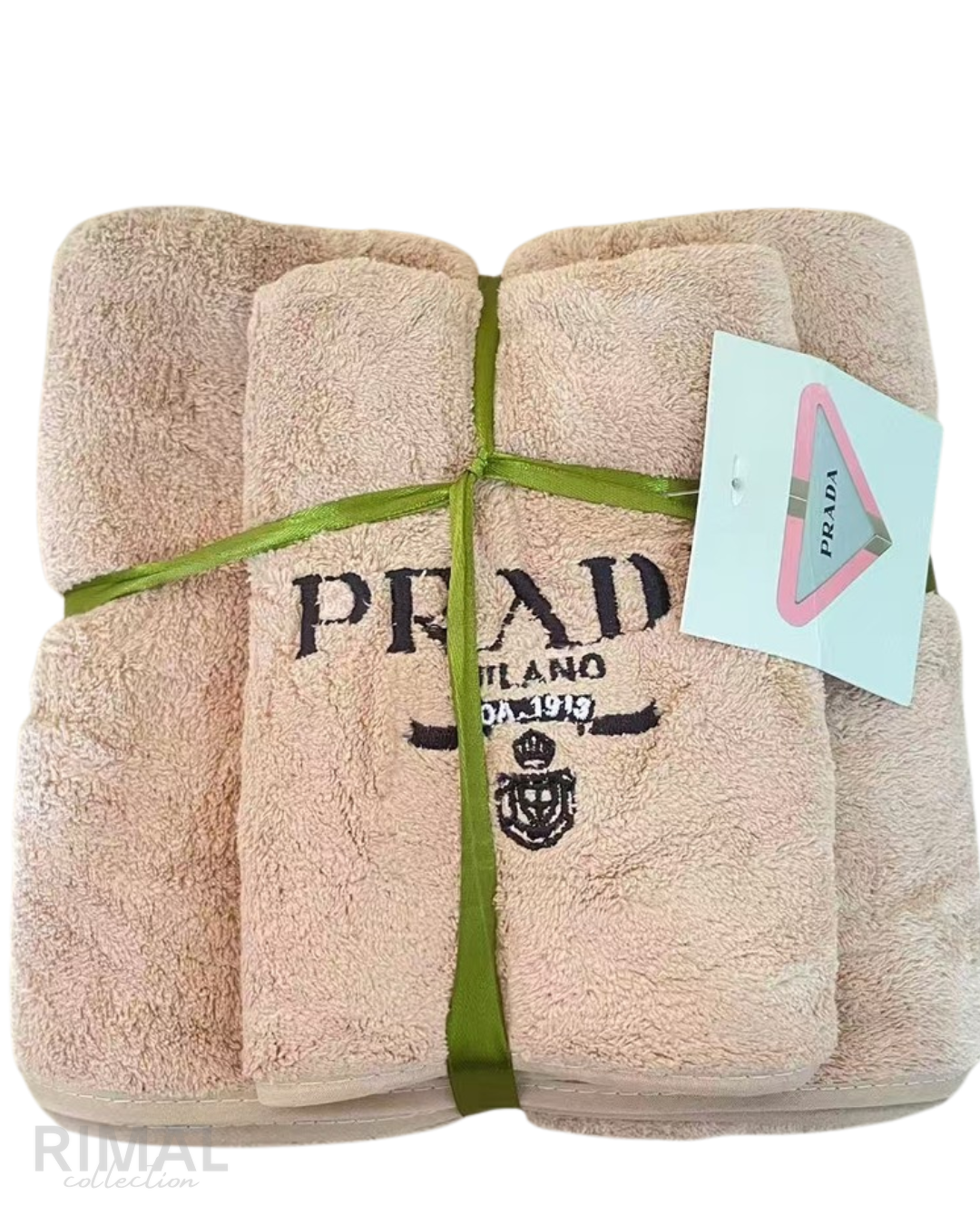 Prada Bath Towel – Beige - View 4