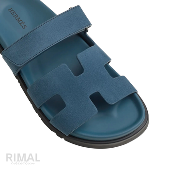 Hermès Chypre Sandals – Bleu Turquin - View 2