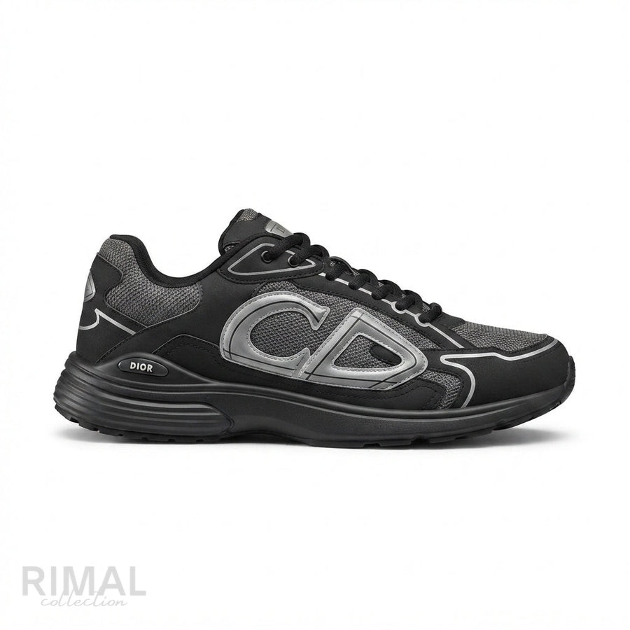 Dior B30 Technical Mesh Sneakers – Black & Grey