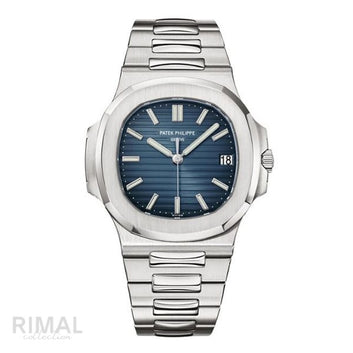 Patek Philippe | Nautilus Black-Blue Dial - Free & Fast UAE Shipping