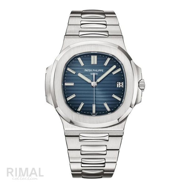 Patek Philippe | Nautilus Black-Blue Dial - Free & Fast UAE Shipping