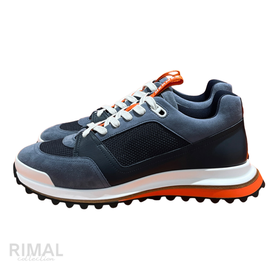 Hermès Footwear | Leader Bleu Orange