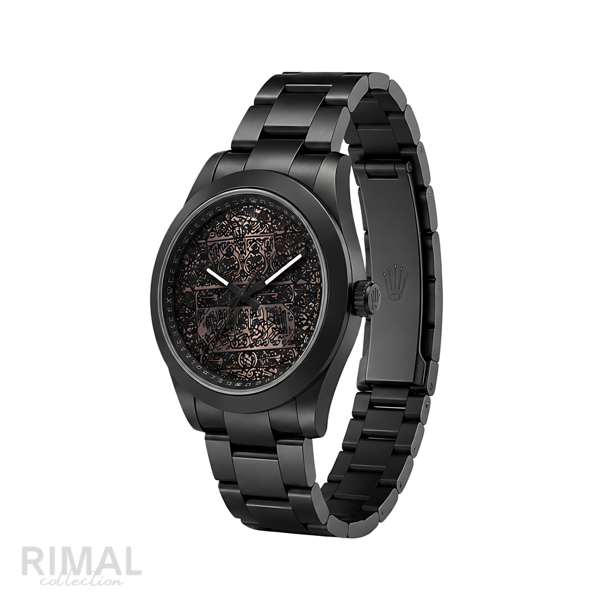 Rolex Milgauss Arabic Dial Matte Black Watch - image 3