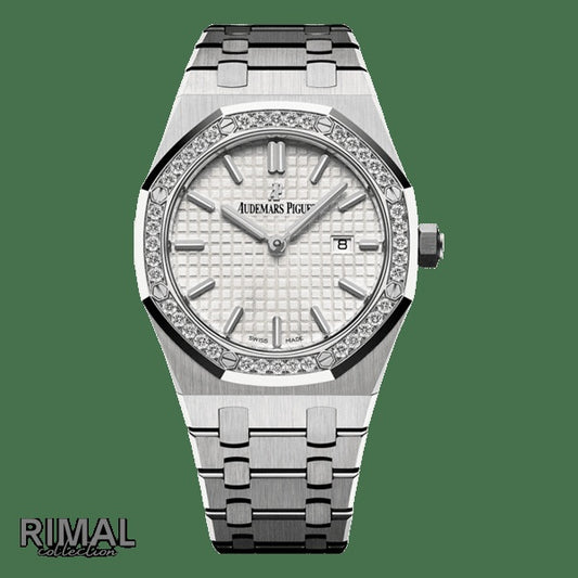 Audemars Piguet | Royal Oak Silvery White Dial - Free & Fast UAE Shipping