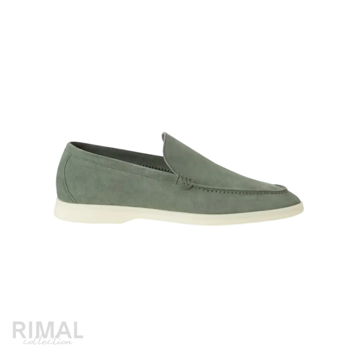 Loro Piana Summer Walk Loafers – Frozen Fir - View 2
