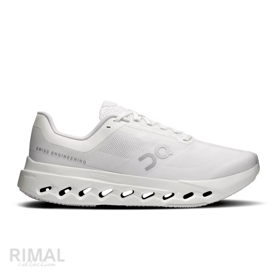 On Cloud Footwear | Cloudsurfer Next – Glacier / White
