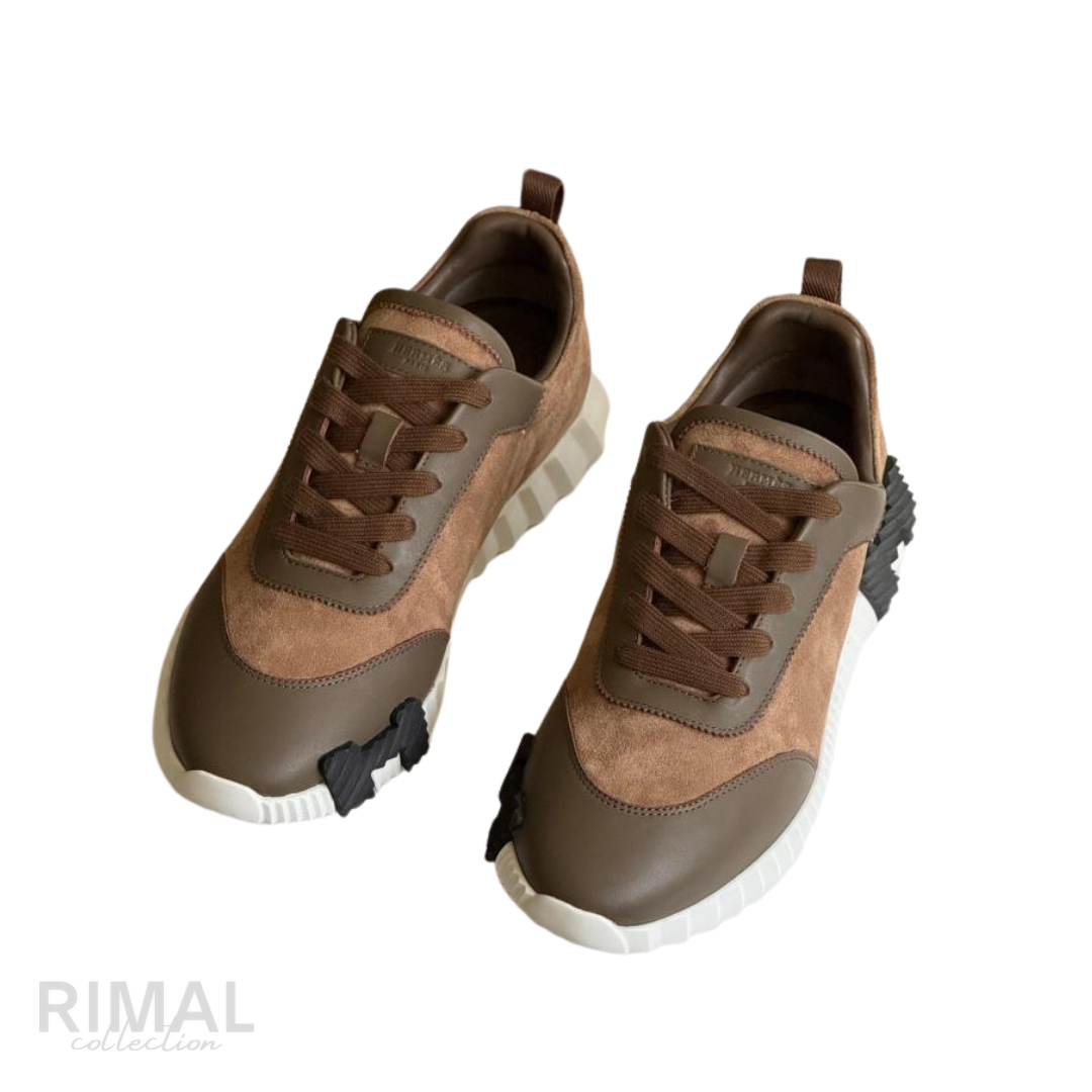 Hermès Bouncing Boots – Brown & Honey - View 3