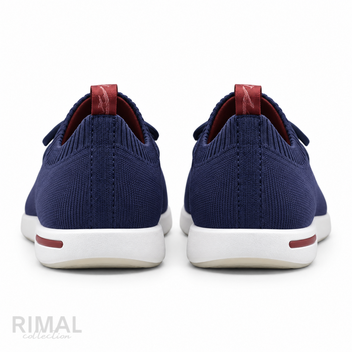 Loro Piana 360 LP Lady Flexy Walk Sneakers in Wish Wool – Navy Blue - View 5