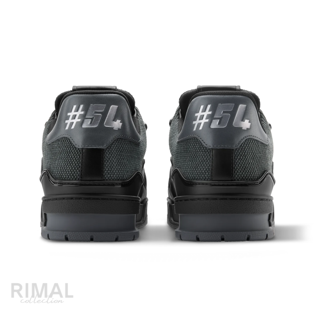 Louis Vuitton LV Trainer Sneakers – Black & Green - View 3