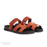 Hermès Chypre Sandals – Rose Bois De Santal