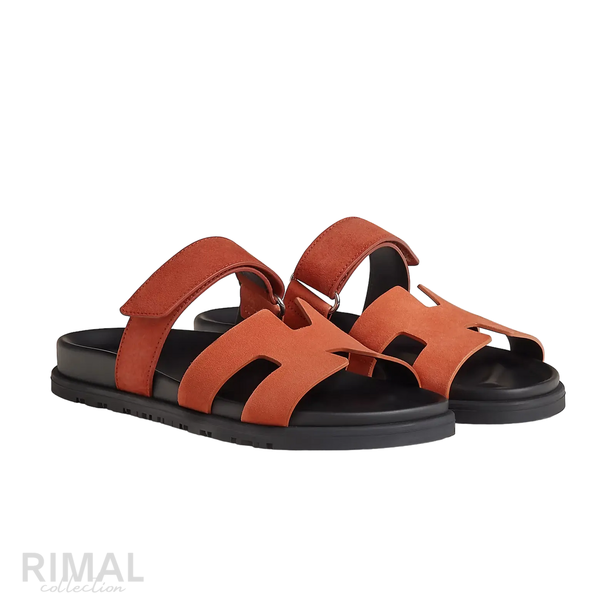 Hermès Chypre Sandals – Rose Bois De Santal - View 1