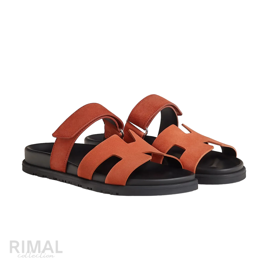Hermès Chypre Sandals – Rose Bois De Santal