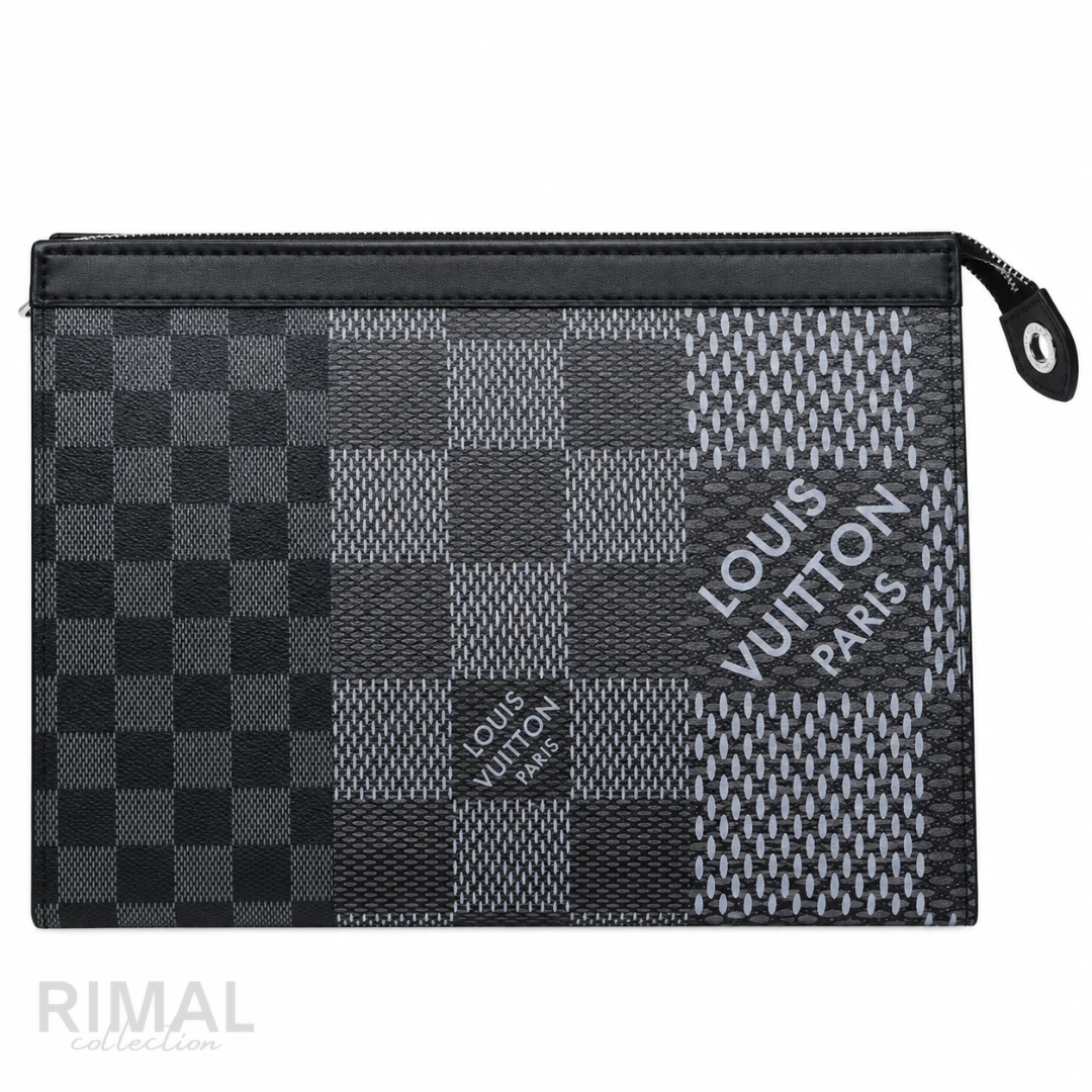 Louis Vuitton – Pochette Voyage Damier Graphite MM