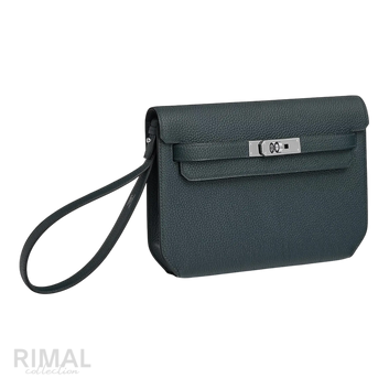 Hermès Depeche 25 Pouch – Bleu Océan - View 2