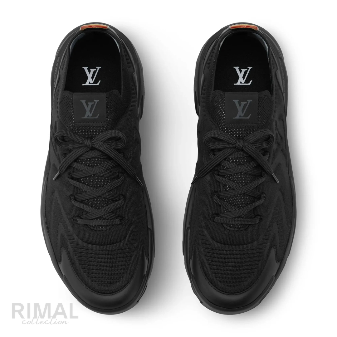 Louis Vuitton LV Tatic Knit Sneakers – Black - View 2