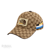 Gucci Northface Canvas Brown Cap