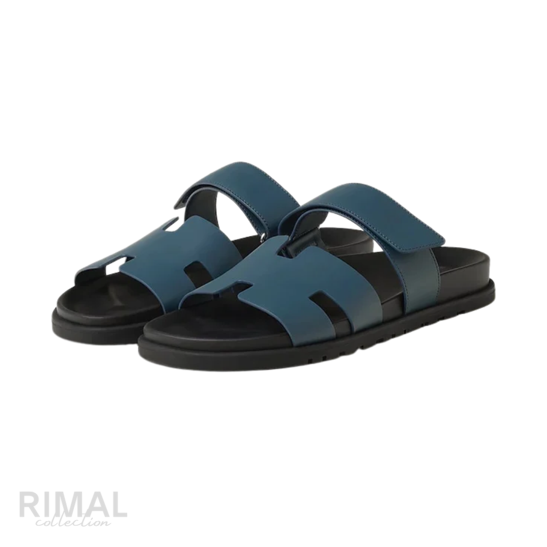 Hermès Chypre Sandal – Blue Turquin – View 1