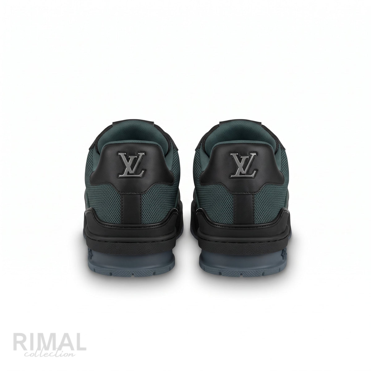 Louis Vuitton LV Trainer Sneakers – Dark Green & Black - View 3