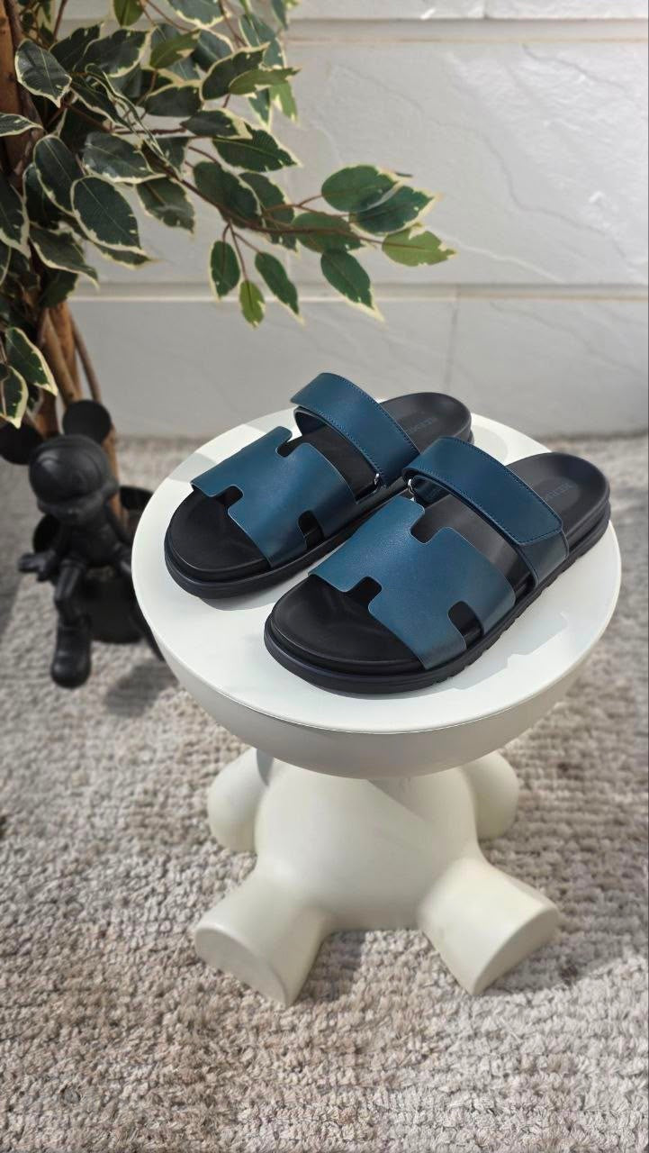 Hermès Chypre Sandal – Blue Turquin – View 3