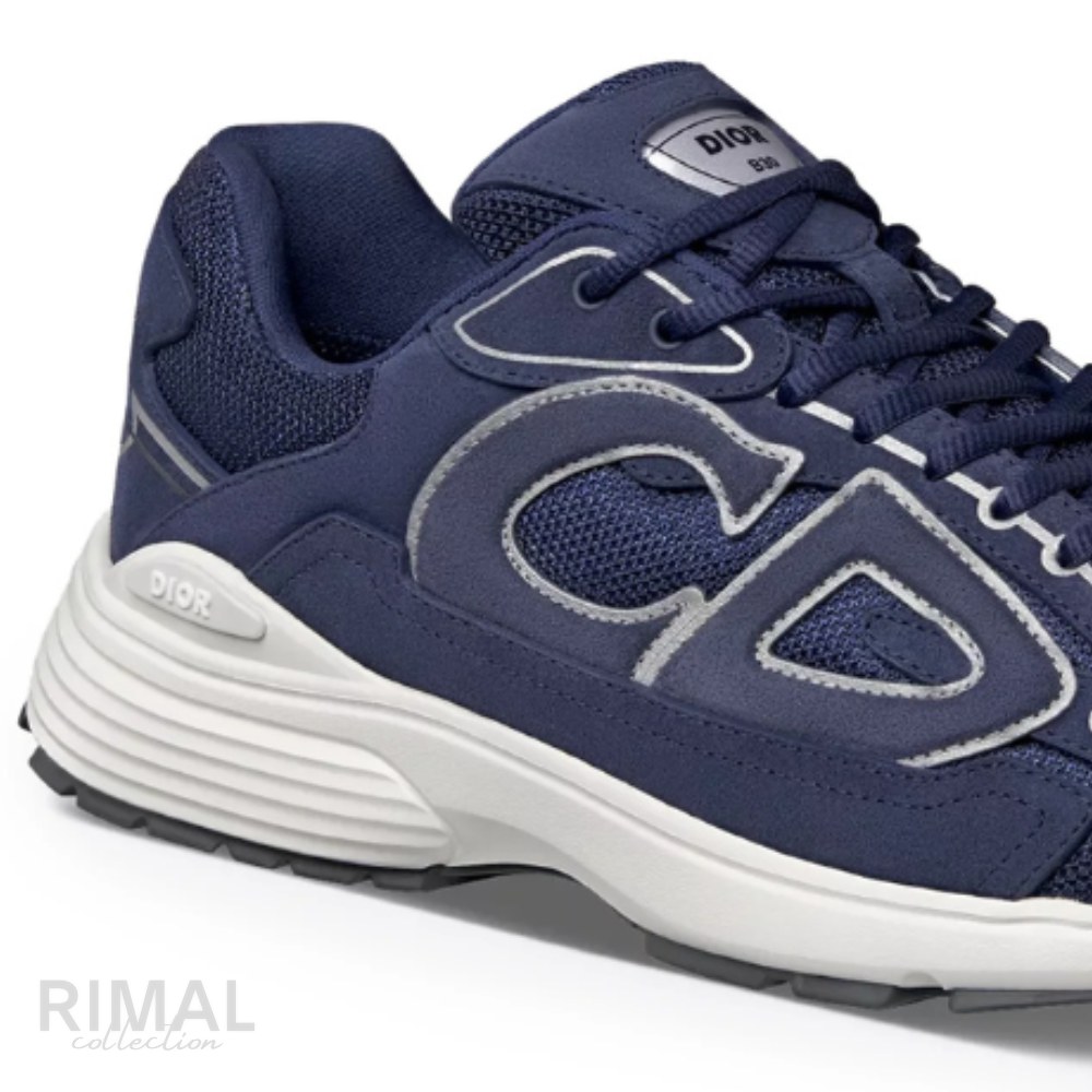Dior B30 Sneakers – Navy Mesh - View 4