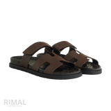 Hermès Chypre Sandals – Écorce