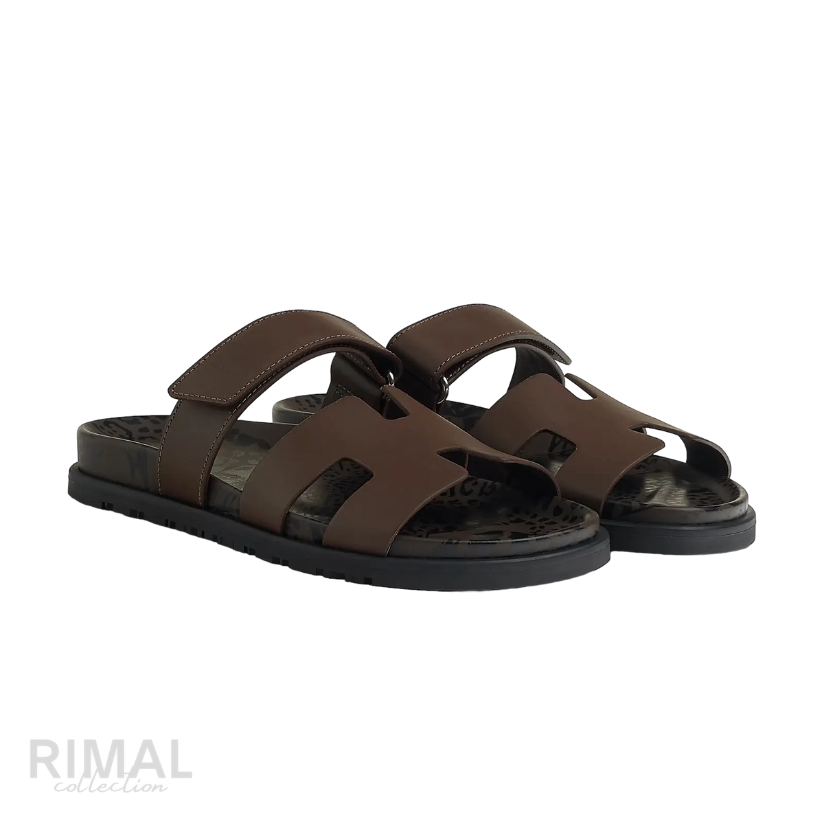Hermès Chypre Sandals – Écorce - View 1