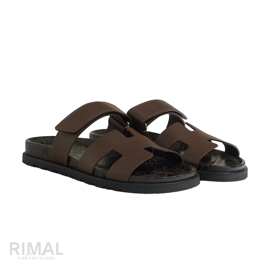 Hermès Chypre Sandals – Écorce