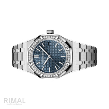 ساعة اوديمار بيغيه رويال اوك مينا زرقاء - 15551st 1356st 05
