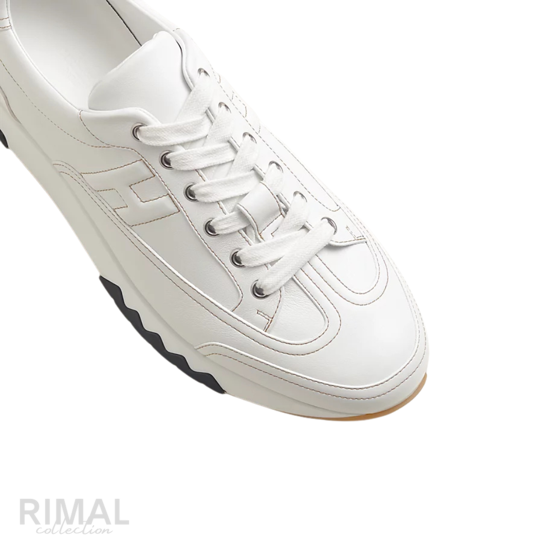 Hermès Trail Sneakers – White - View 9