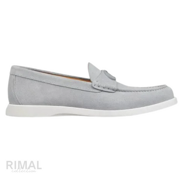 Dior Granville Suede Loafer – Grey – View 1