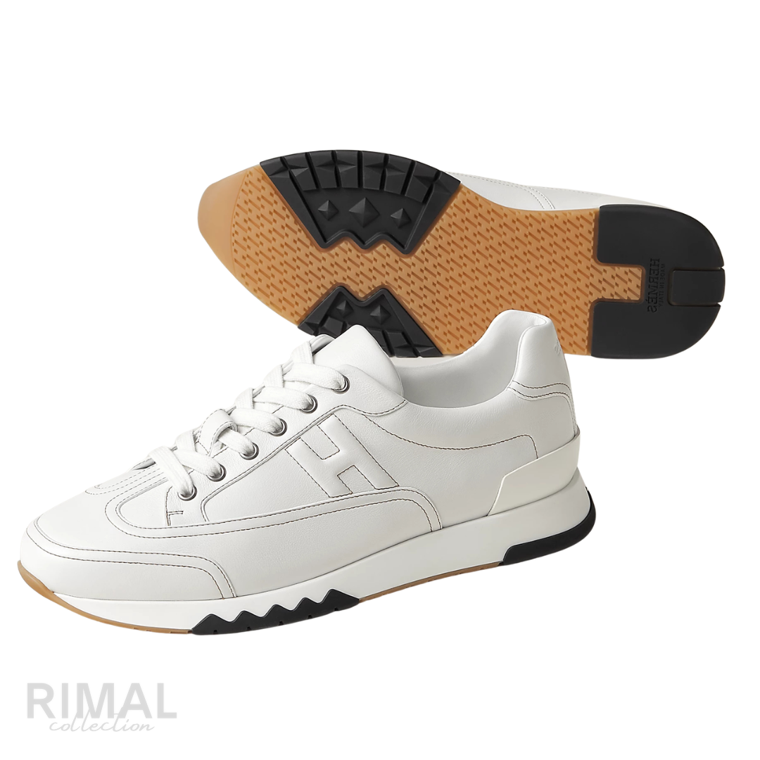 Hermès Trail Sneakers – White - View 8
