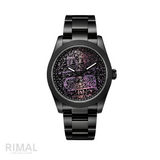 Rolex Watch | Milgauss Arabic Purple Dial Matte Black