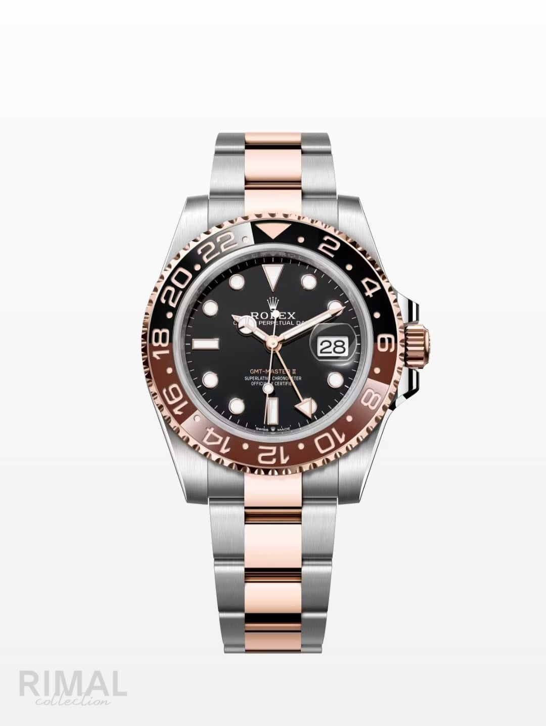 Rolex | Gmt Master Ii Root Beer Everose Watch – Gold – Product Image 1