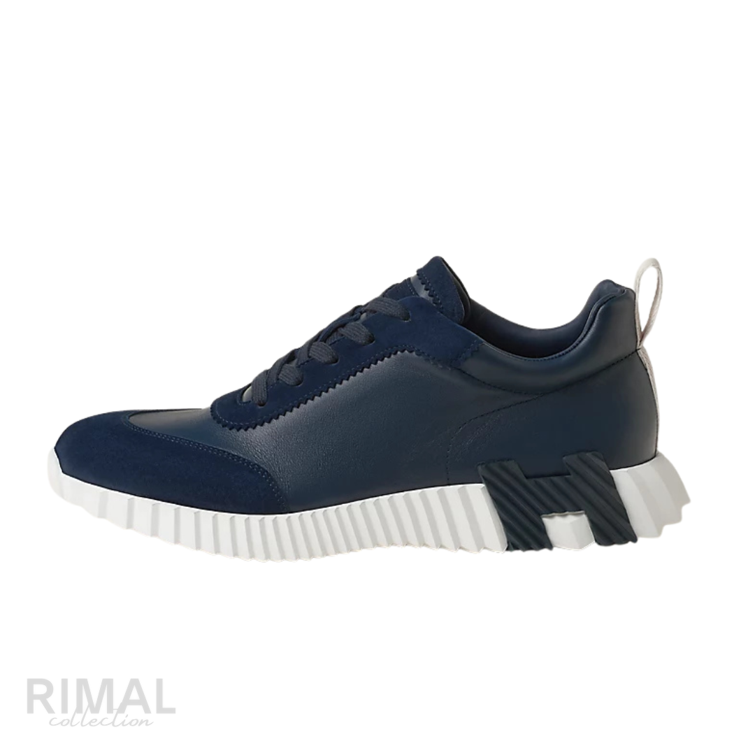 Hermès Bouncing Sneakers – Blue - View 1