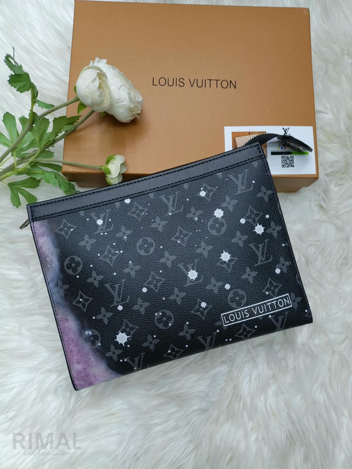 Louis Vuitton – Voyage Pochette Monogram Galaxy MM Black