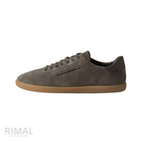 Zegna Sneakers | Triple Stitch Dark Taupe