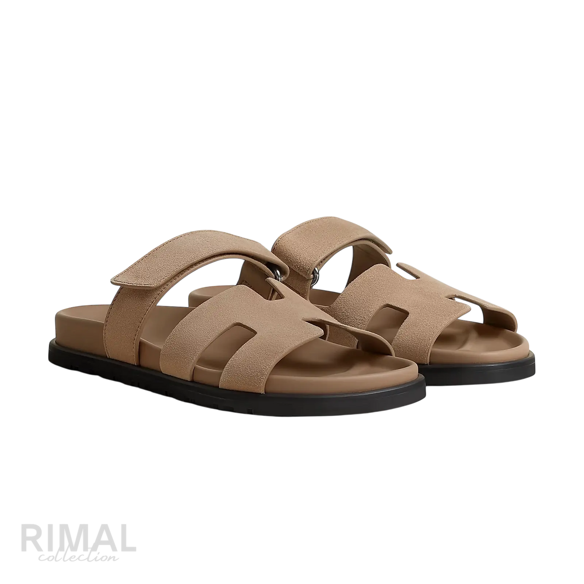 Hermès Chypre Sandals – Beige Sable - View 1