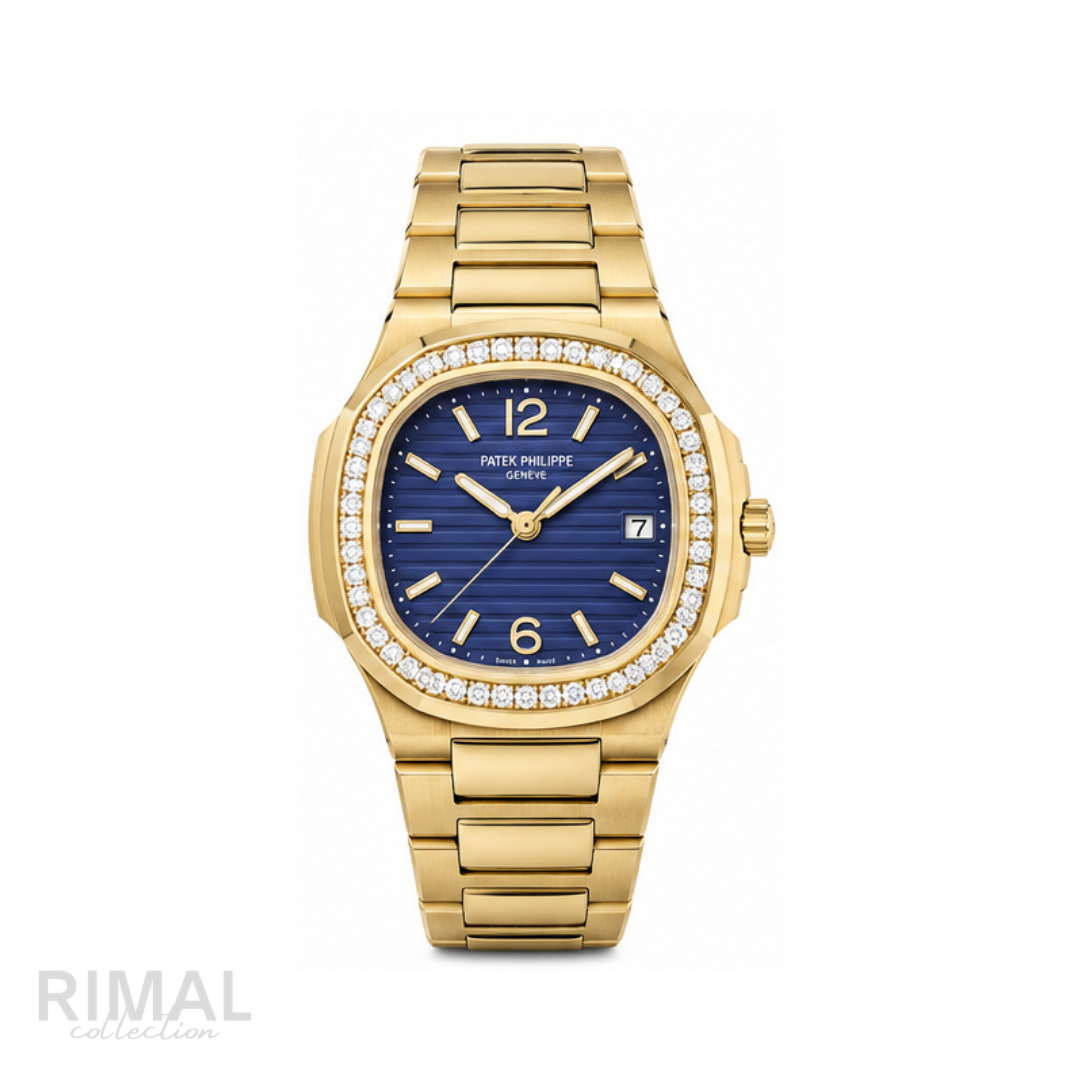 Patek Philippe Nautilus – Gold-Tone & Blue - View 1