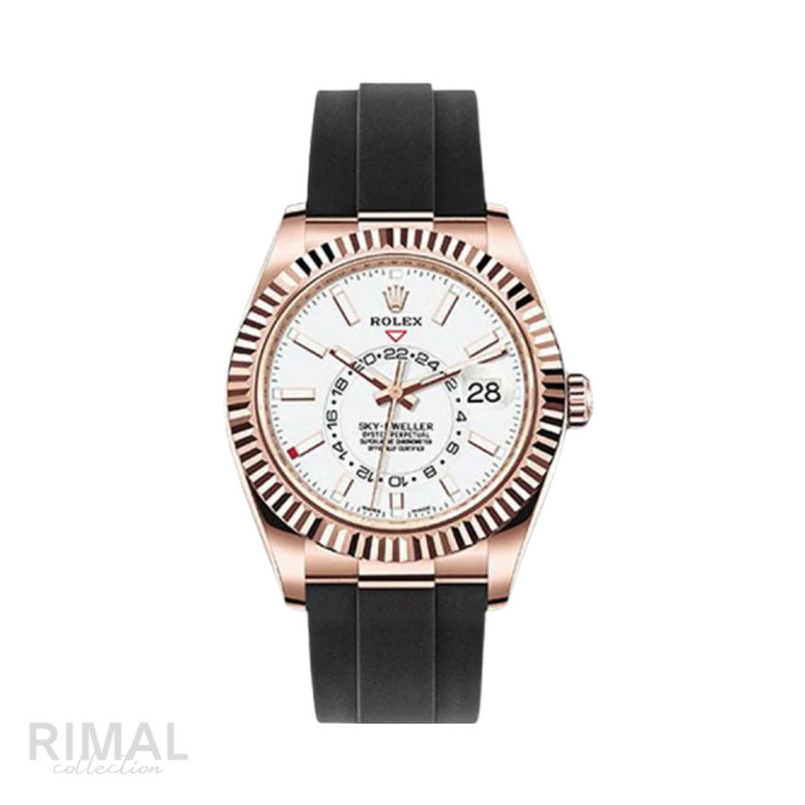 Rolex Oyster Perpetual White Dial Watch