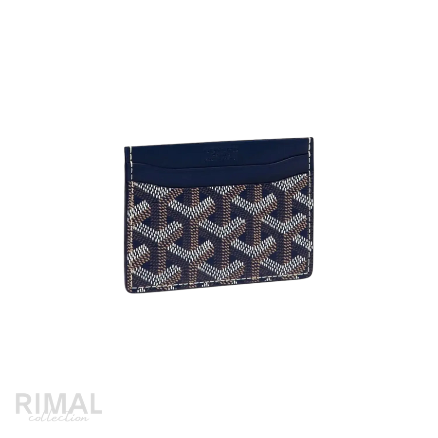 Goyard Saint Sulpice Card Holder – Navy Blue