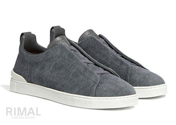 Zegna Triple Stitch Sneaker - Canvas | Men