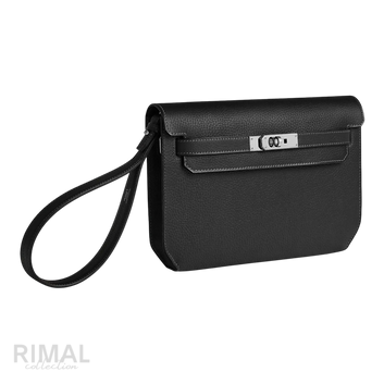 Hermès Depeche 25 Pouch – Noir - View 2