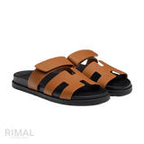 Hermès Chypre Sandals – Naturel