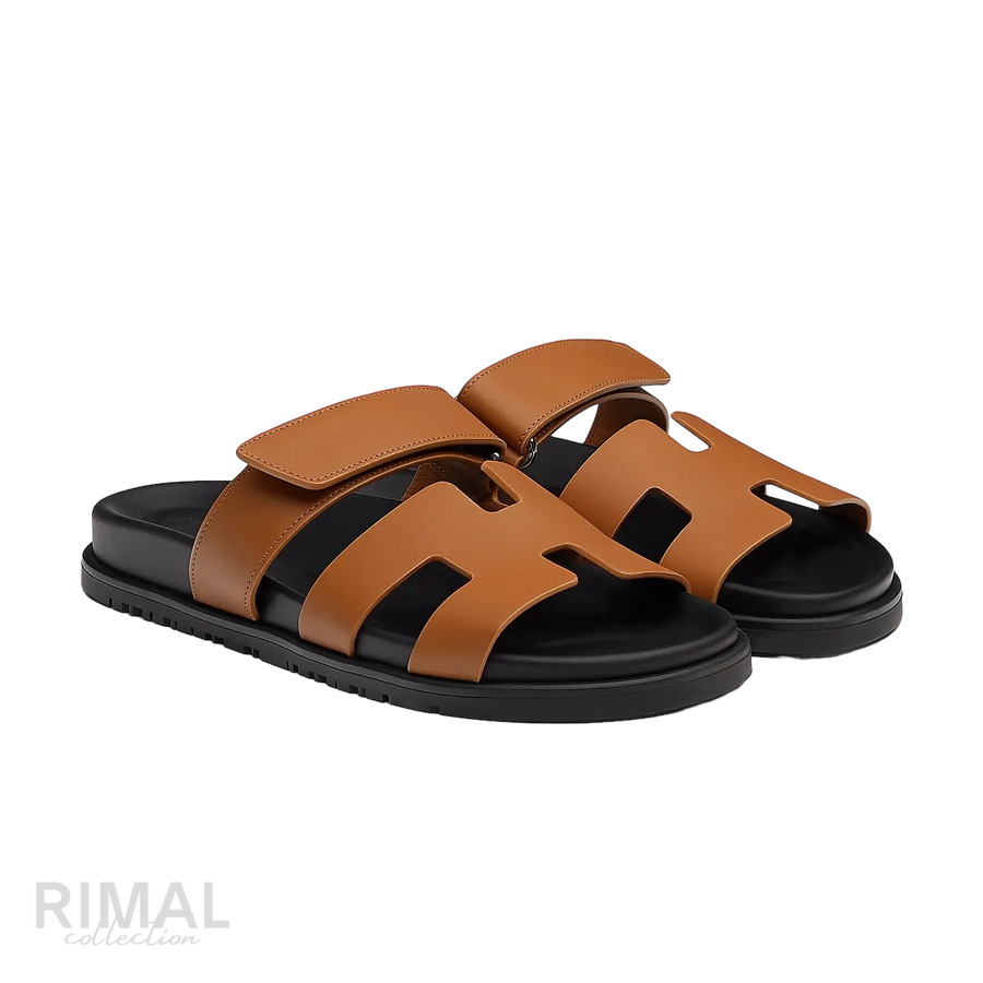 Hermès Chypre Sandals – Naturel