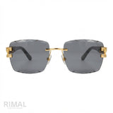 Cartier Sunglasses Gold-Tone – Dark Grey