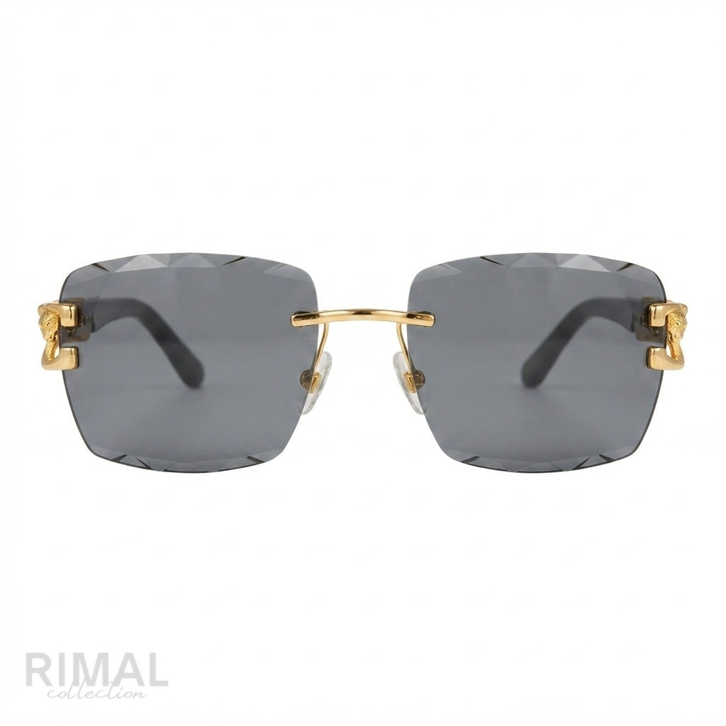 Cartier Sunglasses Gold-Tone – Dark Grey - View 1