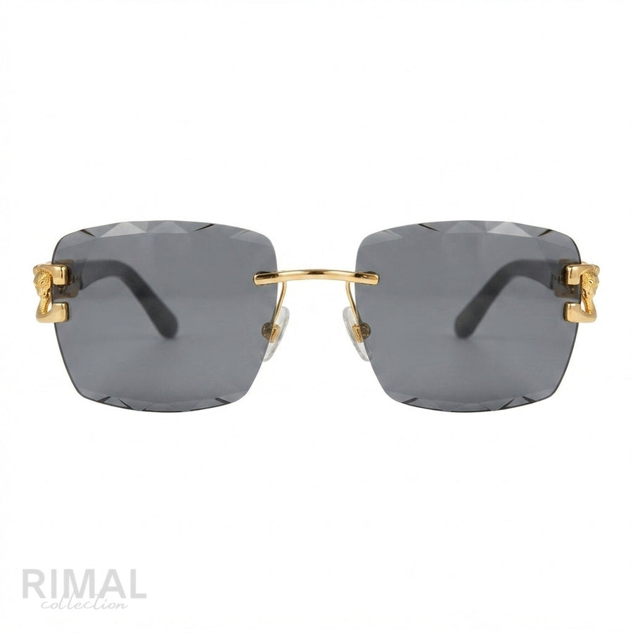 Cartier Sunglasses Gold-Tone – Dark Grey