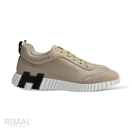 Hermès Bouncing Sneaker – Beige / Galet