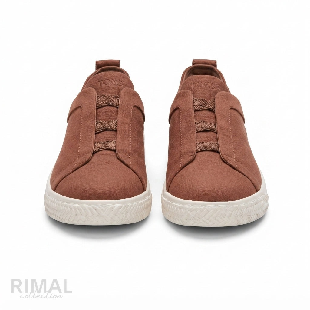Zegna Triple Stitch SECONDSKIN Sneakers – Brown - View 1