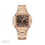 Patek Philippe Cubitus Rose Gold Brown Dial Watch